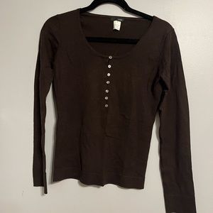 👚j crew top xs